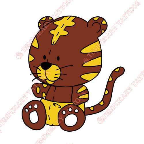 Tiger Customize Temporary Tattoos Stickers NO.8898